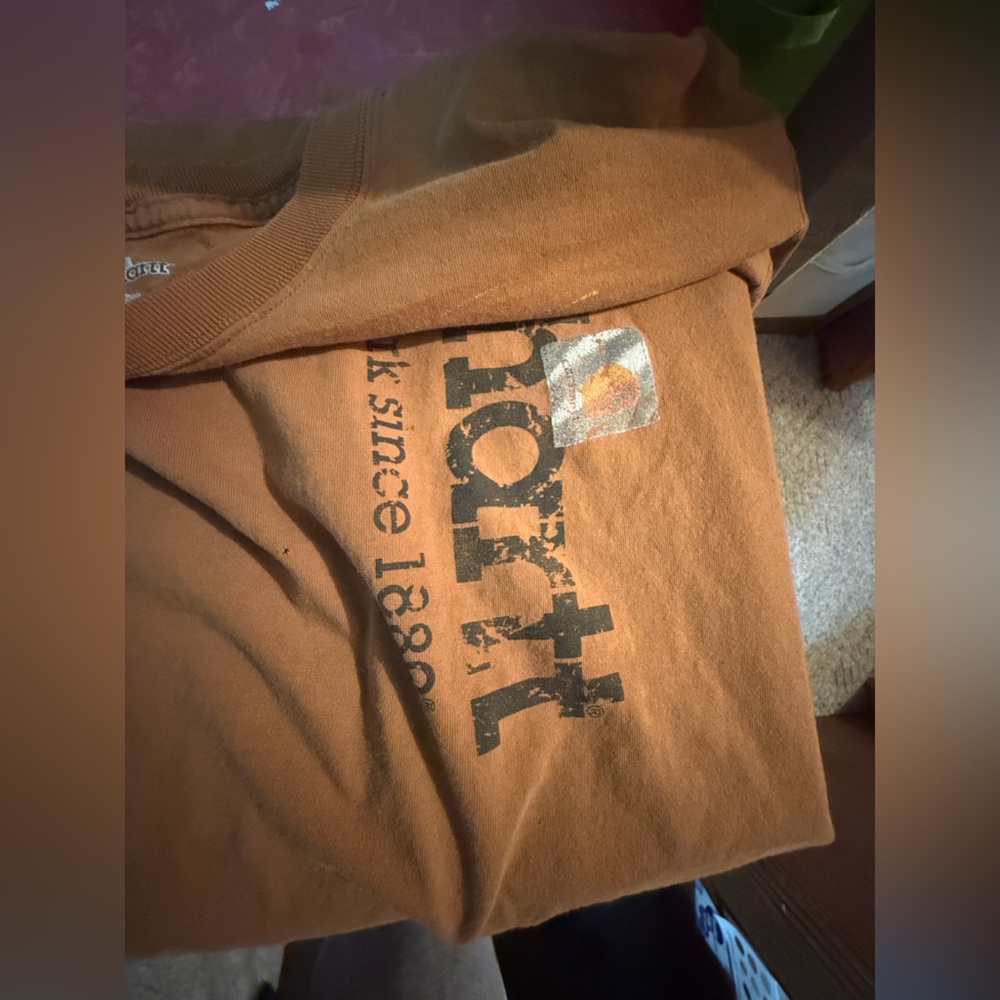 Carhartt Brown and Tan Long-Sleeve Top - Picture 14 of 15